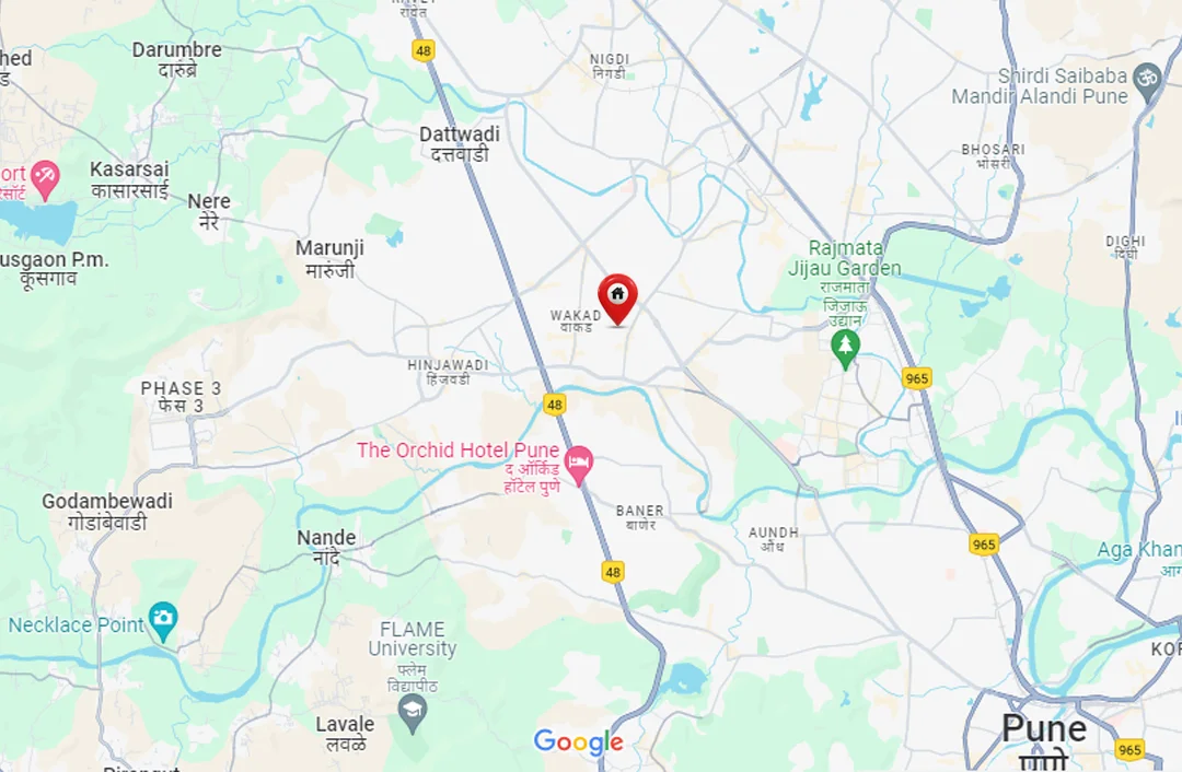Anshul Casa Wakad Map